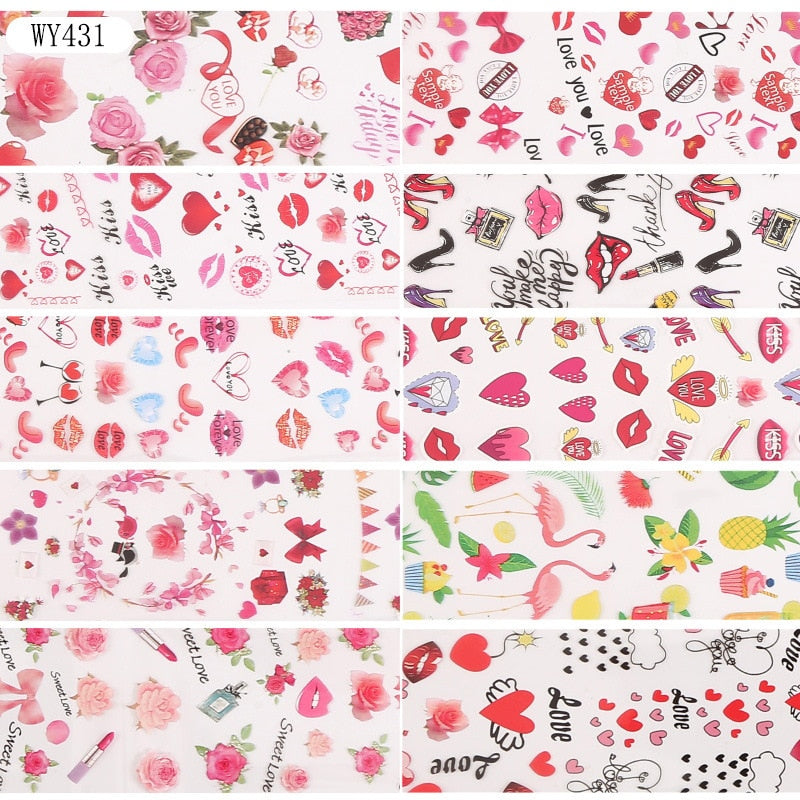 Nail Foil Nail Art Transfer Decals