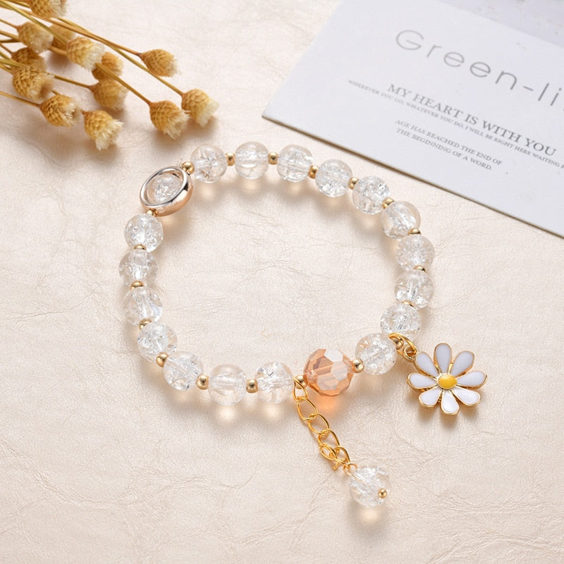 Bracelets - New Daisy Flowers Bracelet