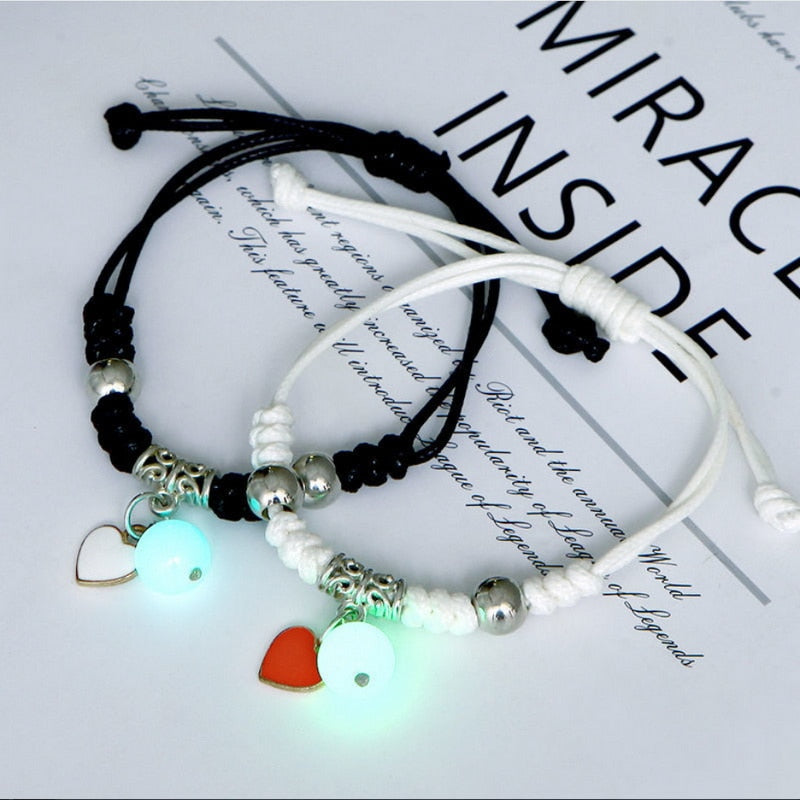 Bracelets - Luminous Matching Charm Bracelets