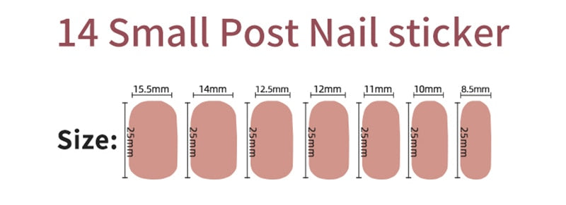 Nails - Self Adhesive Nail Art Stickers