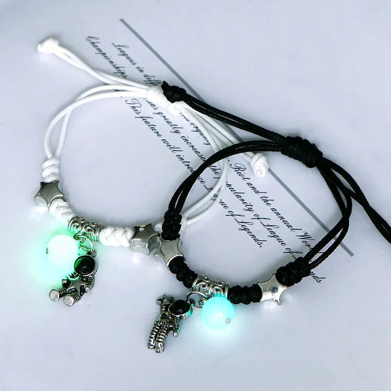 Bracelets - Luminous Matching Charm Bracelets