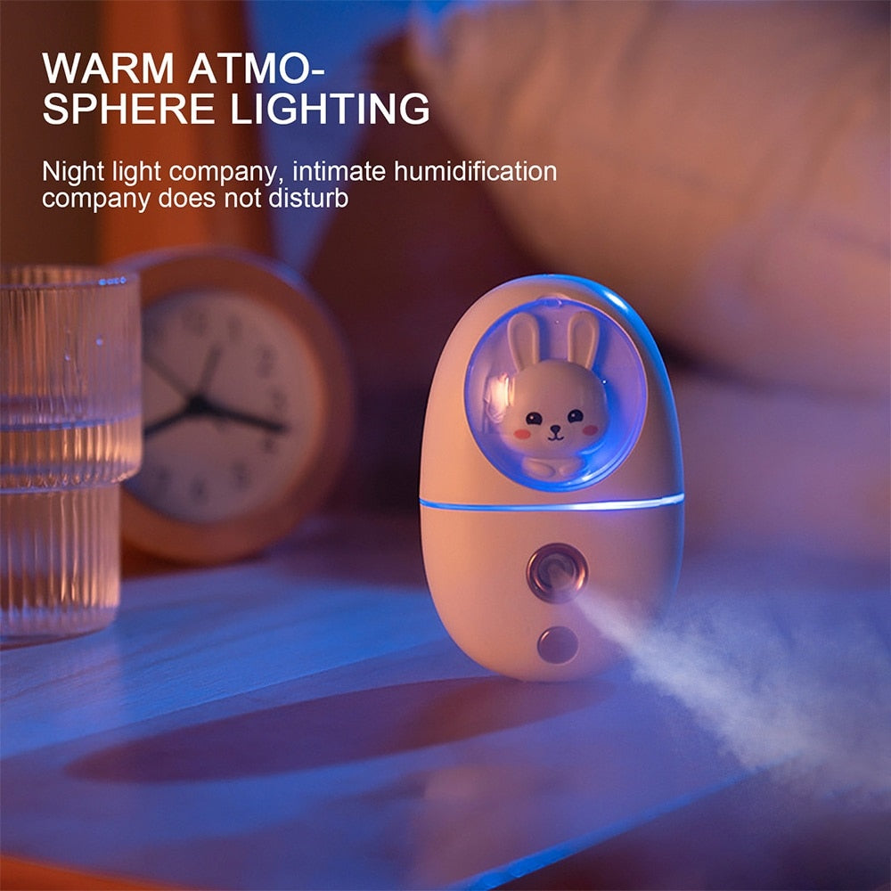 Cartoon Mini Facial Humidifier Nano Mist Sprayer