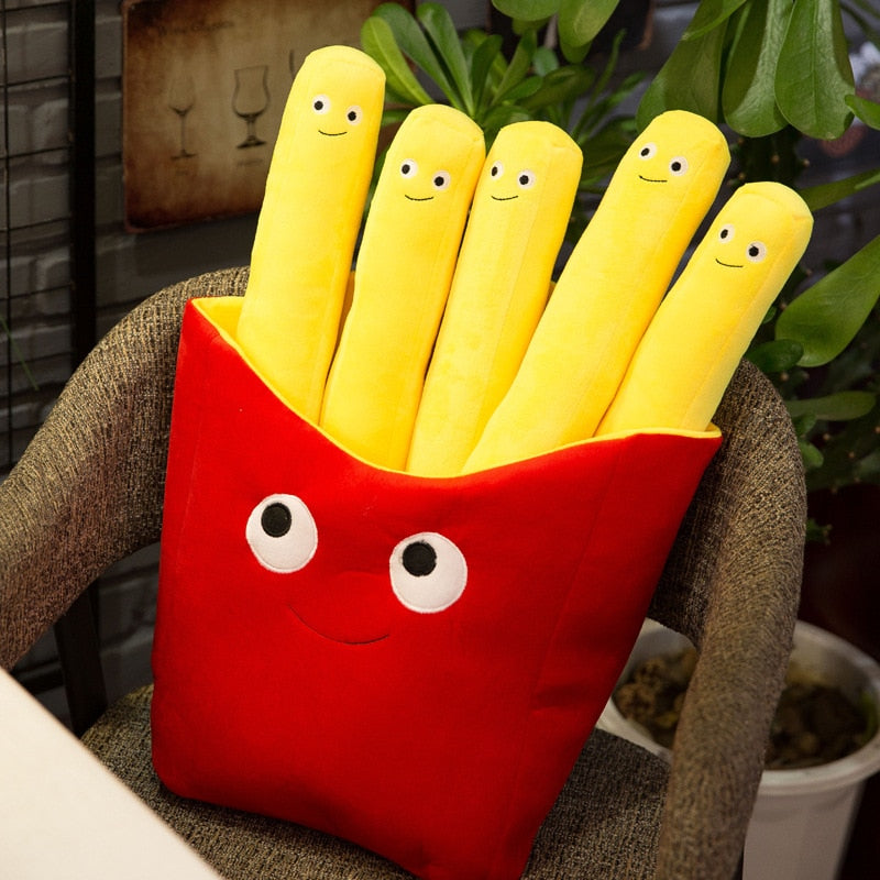 Toys - French Fries and Pizza Plush Toy