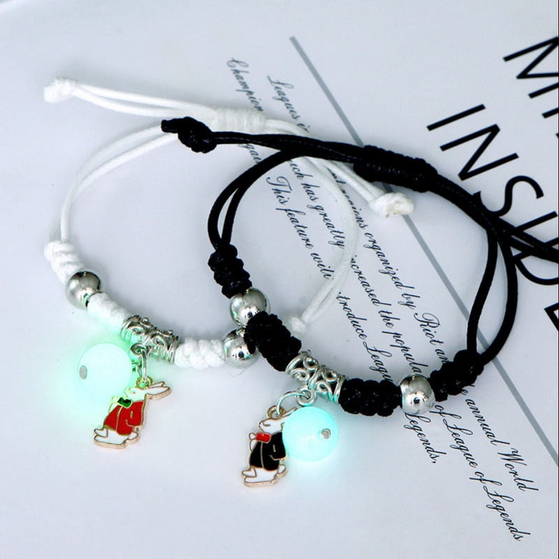 Bracelets - Luminous Matching Charm Bracelets