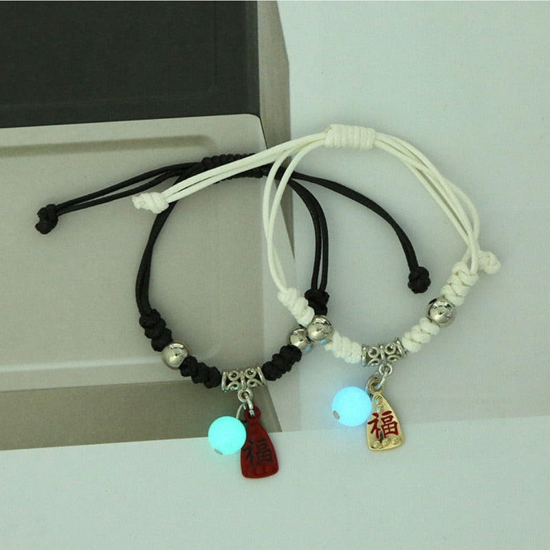 Bracelets - Luminous Matching Charm Bracelets