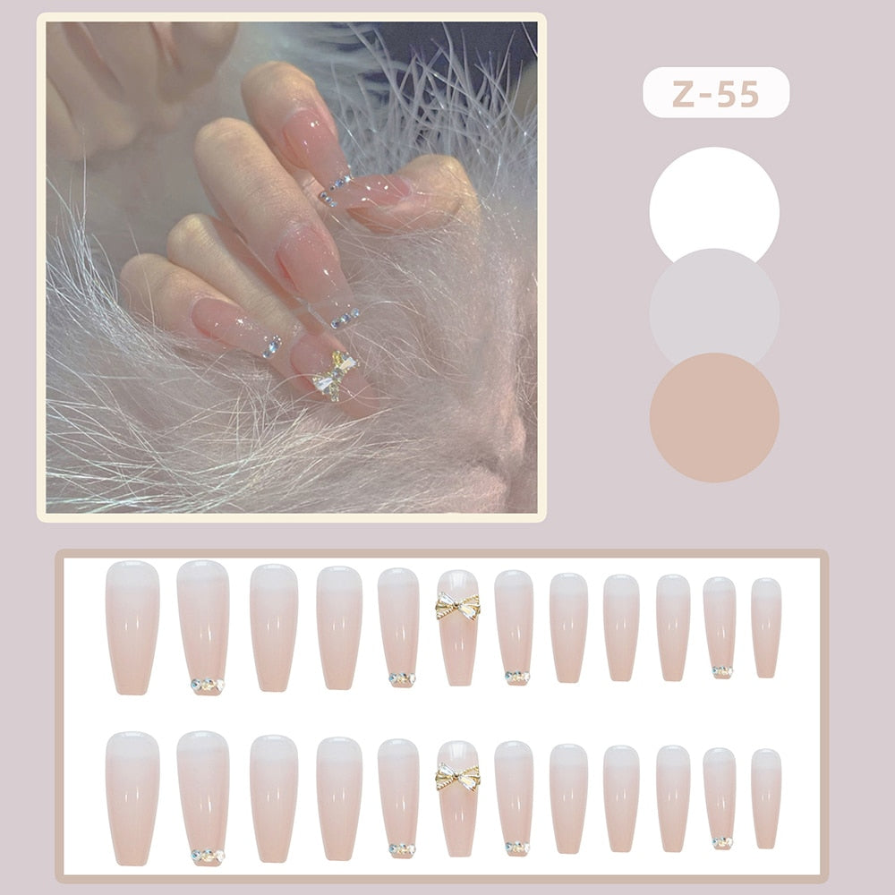 Nails - Removable press on acrylic nail tips