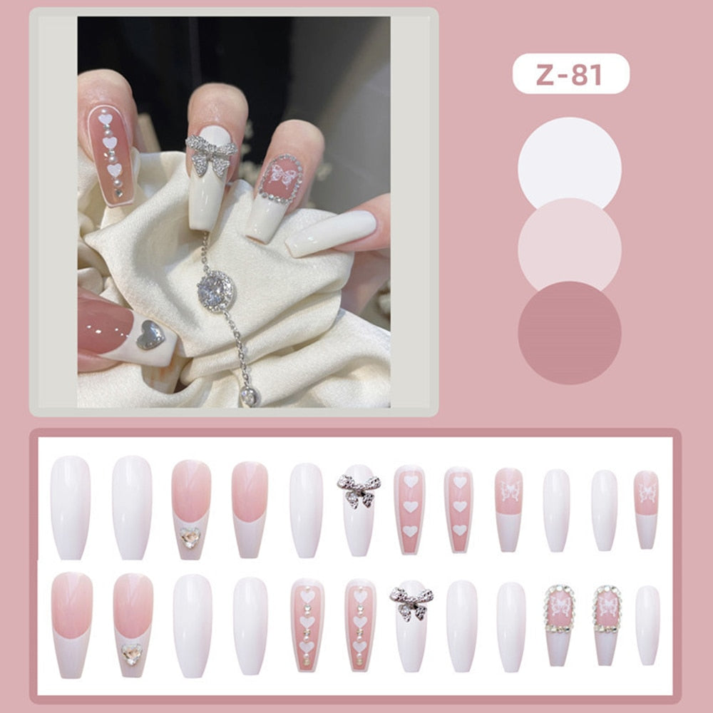 Nails - Removable press on acrylic nail tips