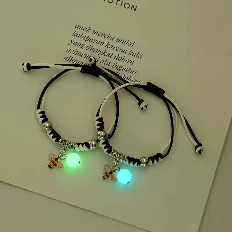 Bracelets - Luminous Matching Charm Bracelets