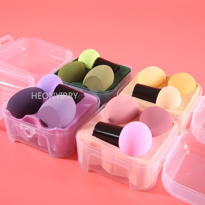 Blender Makeup Sponge with Storage Box