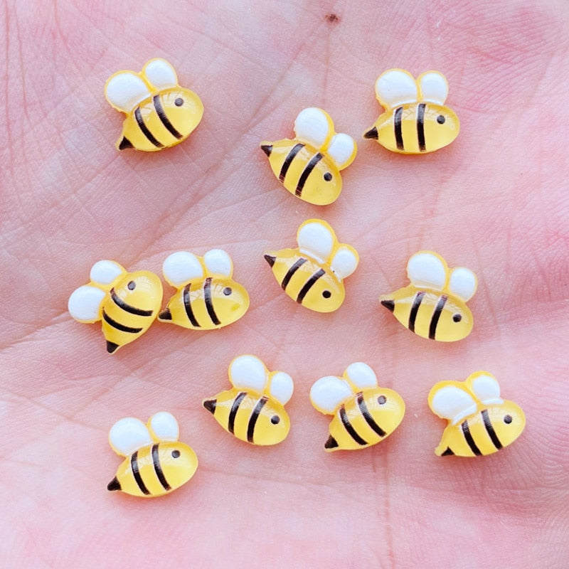 Nails - New Cute Mini Honeybee Resin