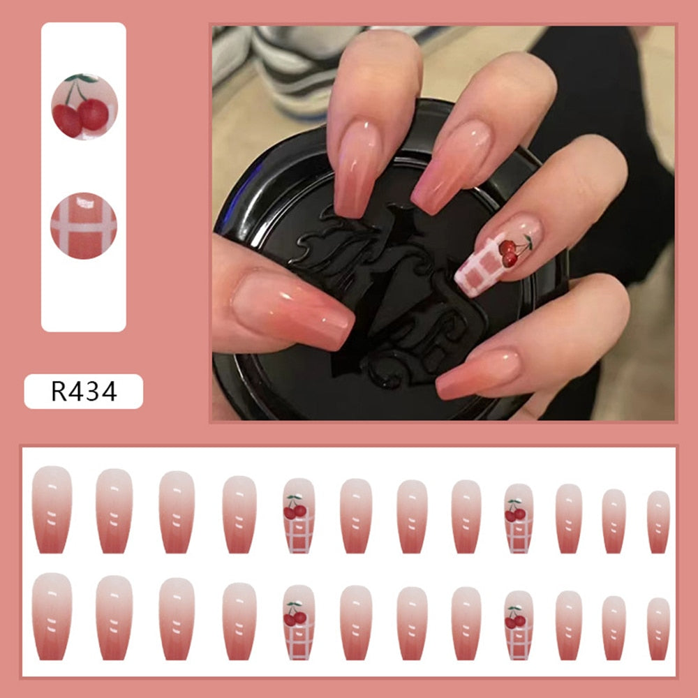 Nails - Removable press on acrylic nail tips