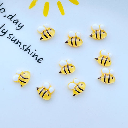 Nails - New Cute Mini Honeybee Resin