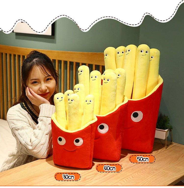 Toys - French Fries and Pizza Plush Toy