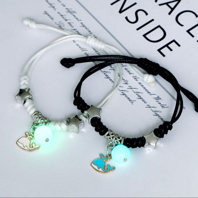 Bracelets - Luminous Matching Charm Bracelets