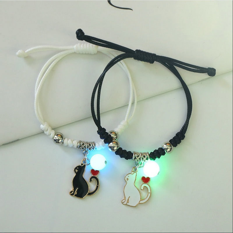 Bracelets - Luminous Matching Charm Bracelets