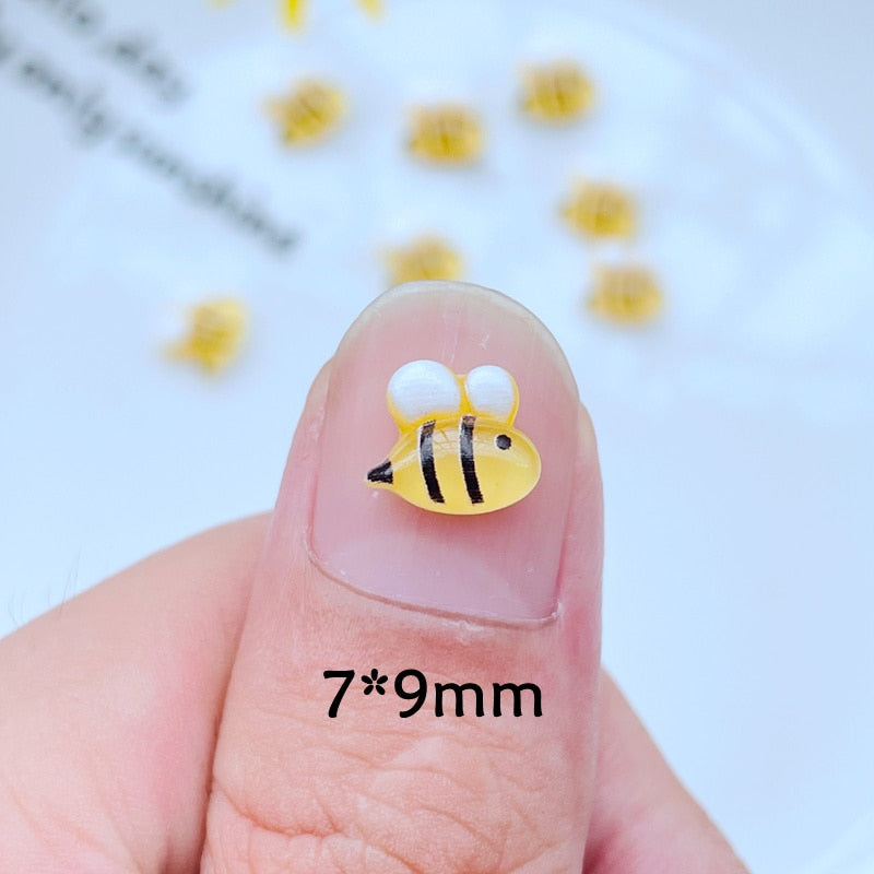 Nails - New Cute Mini Honeybee Resin