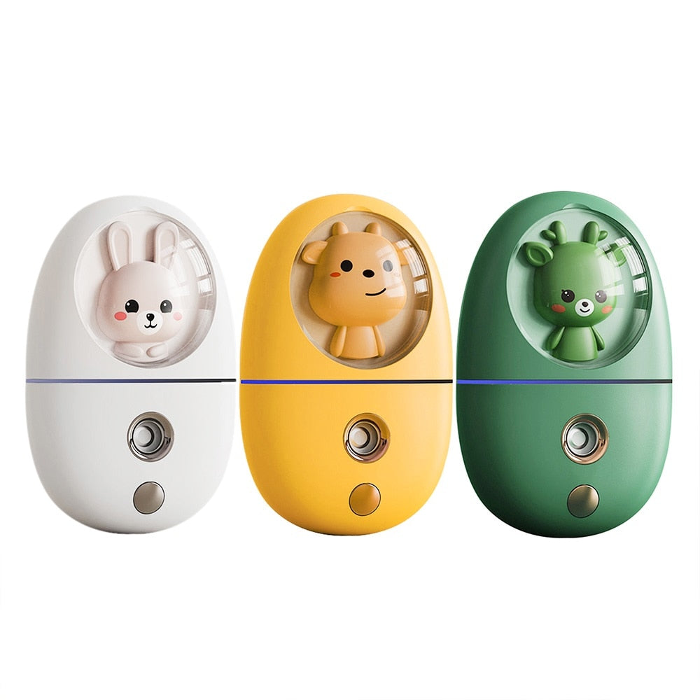 Cartoon Mini Facial Humidifier Nano Mist Sprayer