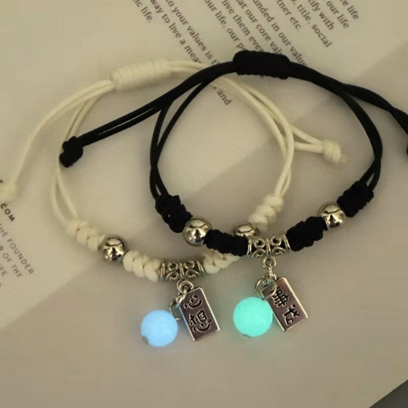 Bracelets - Luminous Matching Charm Bracelets