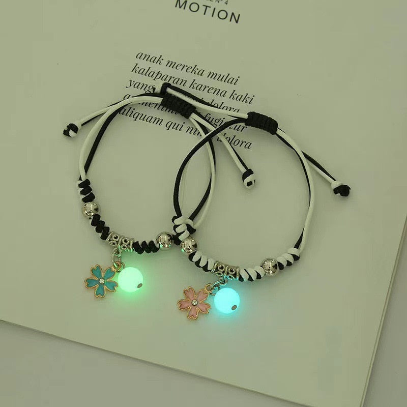 Bracelets - Luminous Matching Charm Bracelets