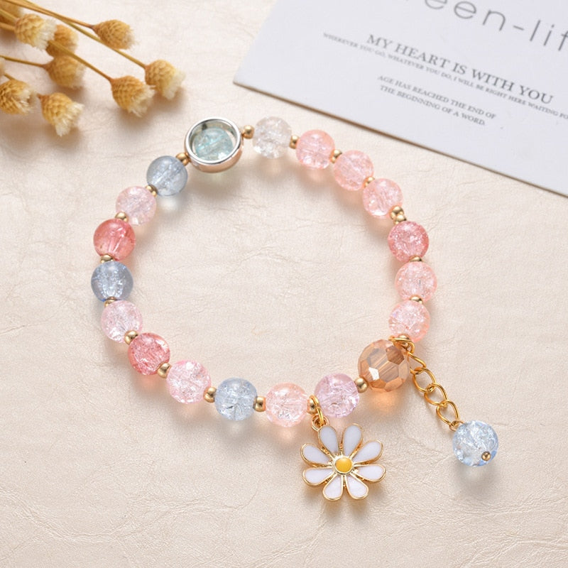 Bracelets - New Daisy Flowers Bracelet