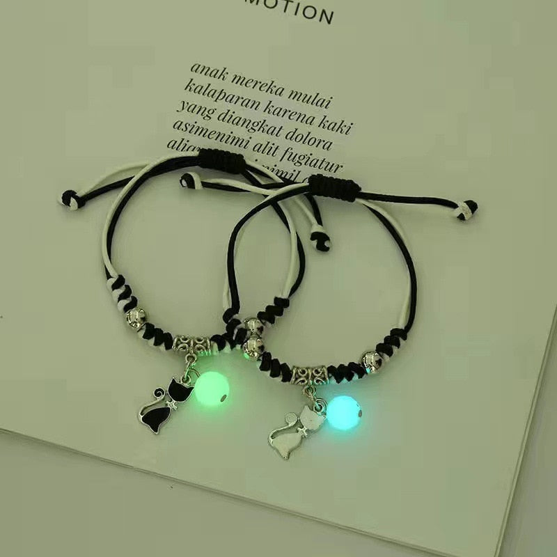 Bracelets - Luminous Matching Charm Bracelets