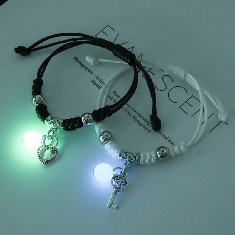 Bracelets - Luminous Matching Charm Bracelets