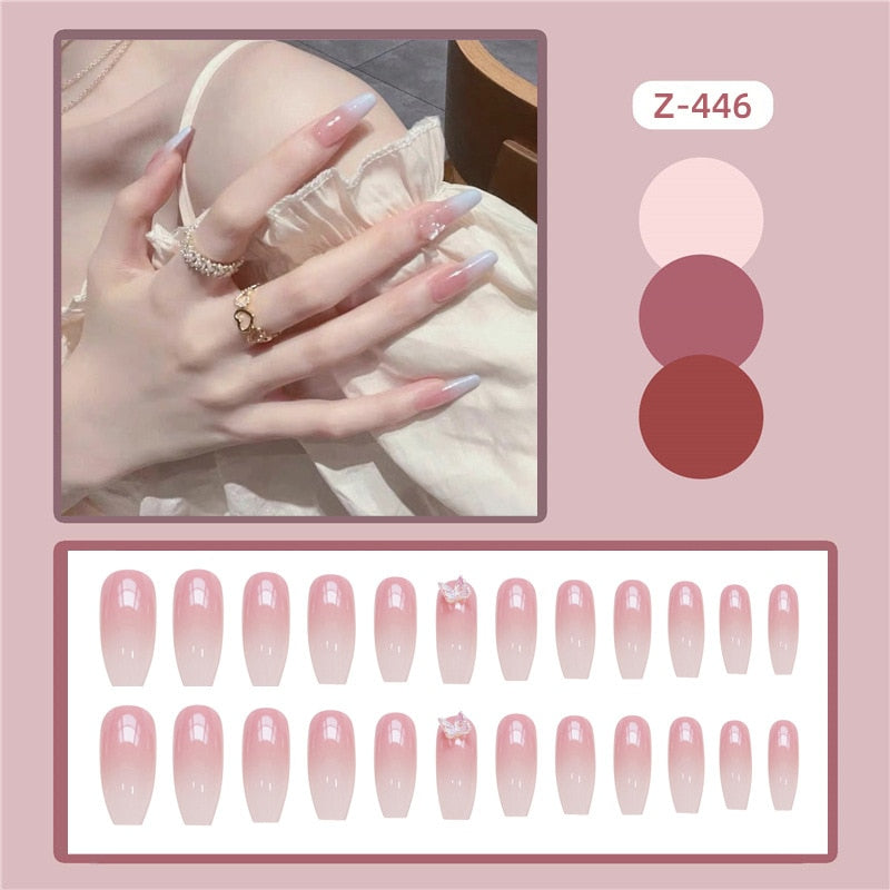 Nails - Removable press on acrylic nail tips