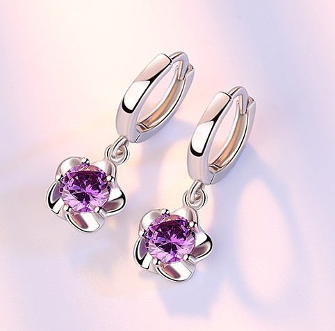 Earrings - Rose Flower