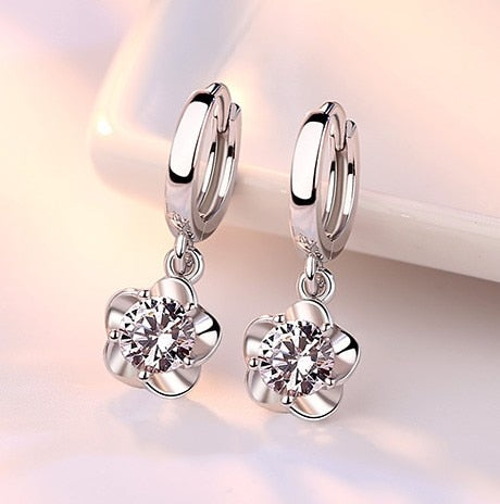 Earrings - Rose Flower