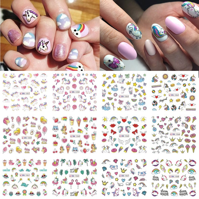 Nails - Cute Cartoon Nails Stickers