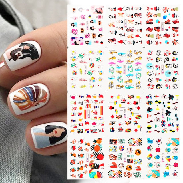 Nails - Cute Cartoon Nails Stickers