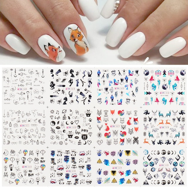 Nails - Cute Cartoon Nails Stickers