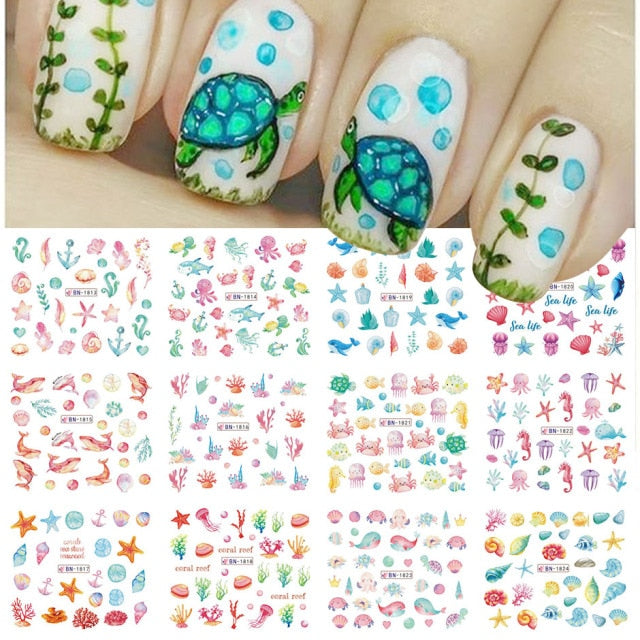 Nails - Cute Cartoon Nails Stickers