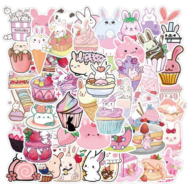 Stationaries - Cute Bubble Milk Tea Stickers