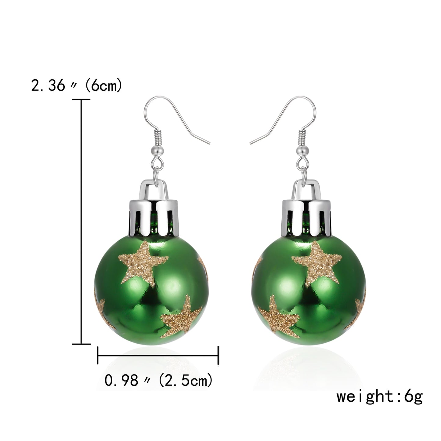 Earrings - Fashion Christmas Ornament Earrings