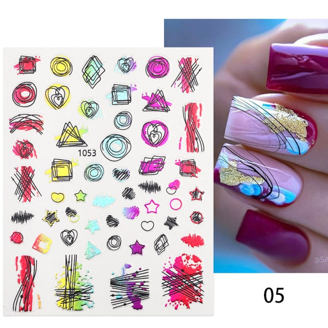 Nails - Nail Graffiti Art Decoration